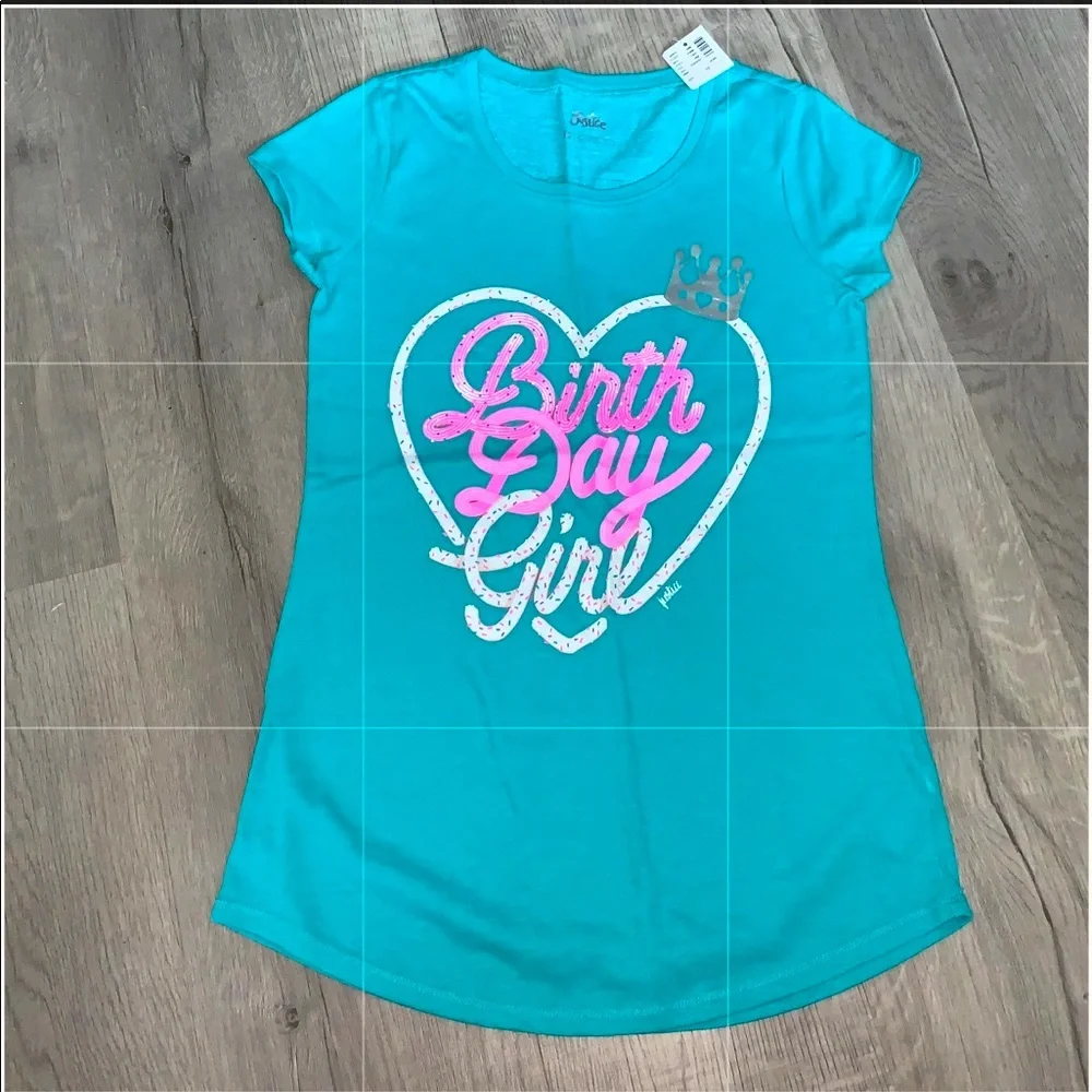 Girls Justice Birthday Girl Shirt